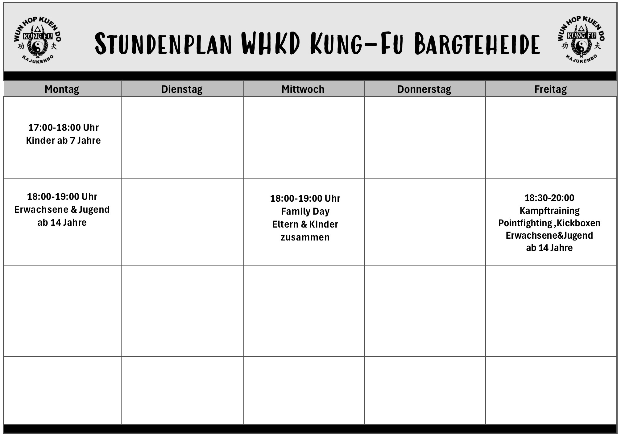 Stundenplan
